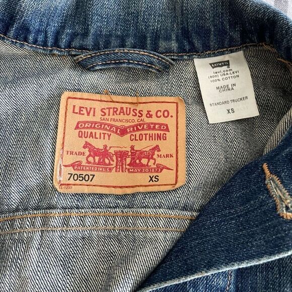 Levi’s 70507 Men’s Trucker Jacket XS - Picture 2 of 8